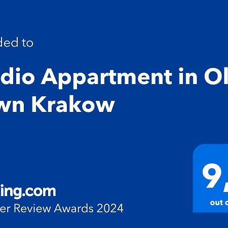 Studio Appartment In Old Town Krakkó Kültér fotó